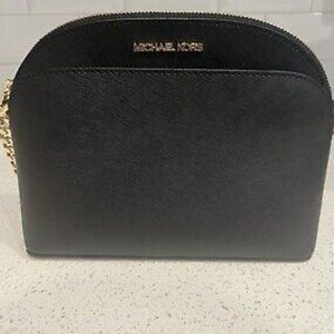 Michael Kors Jet Set Travel Medium Dome  Black  NWT 299$ 35S9GTVC2L